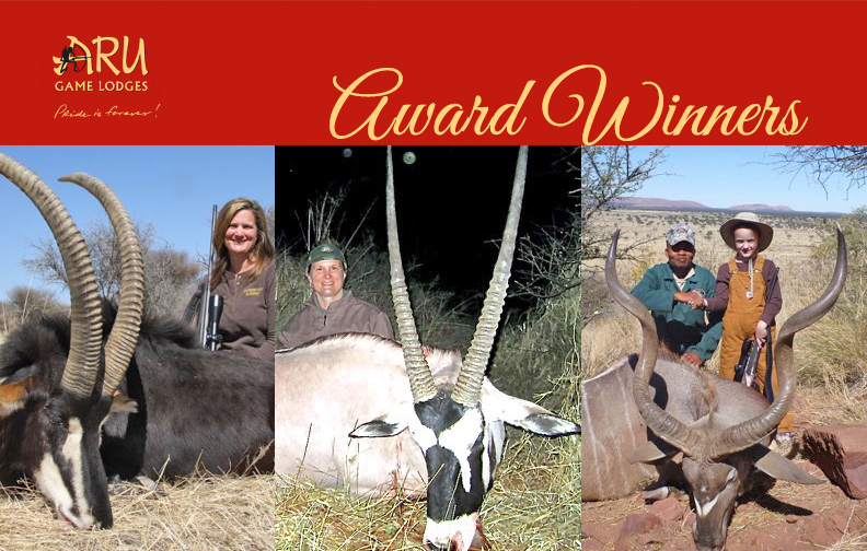 aru hunting safaris namibia awards